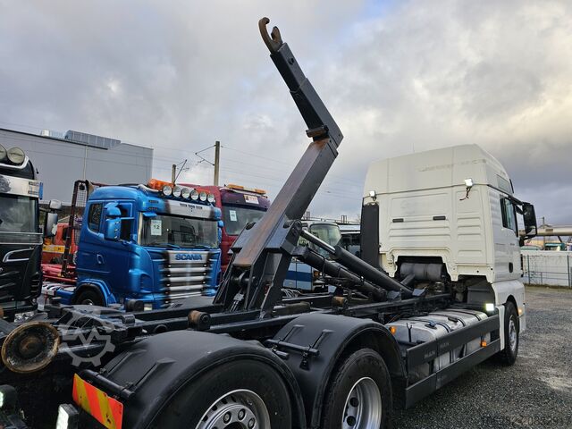 Roll-off tipper truck MAN TGX 26.440 Euro5, Defekt, Motor startet