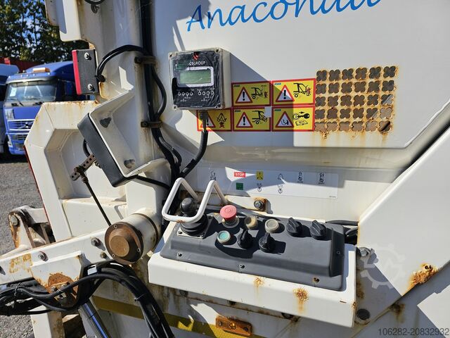 Garbage truck SCANIA P280DB4X2MLB Anaconda Twin 12.8cubic