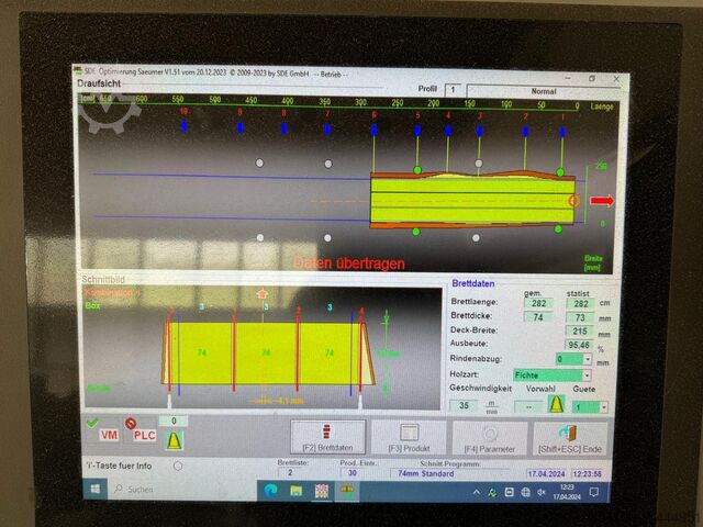 Complete zagerij / lintzaagmolen ELCA / Möhringer / ZENO / M-tec