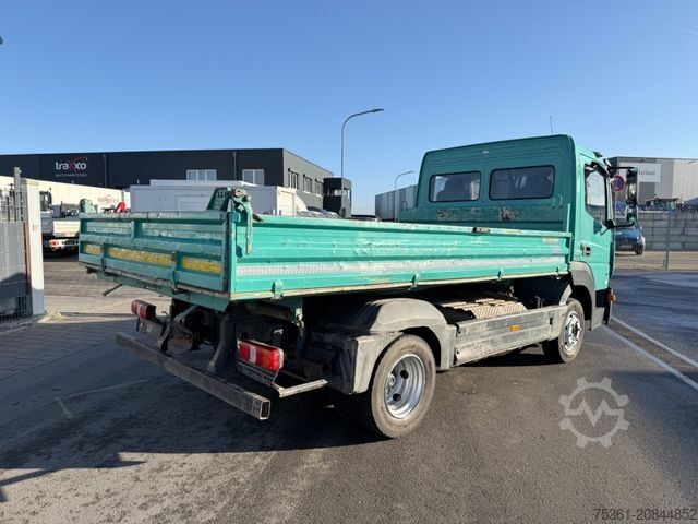 Driezijdige kipper bestelwagen MERCEDES-BENZ Atego 818 Kipper AHK Anhängerhydraulik