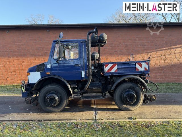 Samochód do zadań specjalnych UNIMOG U 1600 Zweiweg ZW 100 AHK 600t nur 14.089 km