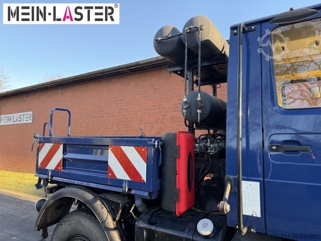 Samochód do zadań specjalnych UNIMOG U 1600 Zweiweg ZW 100 AHK 600t nur 14.089 km