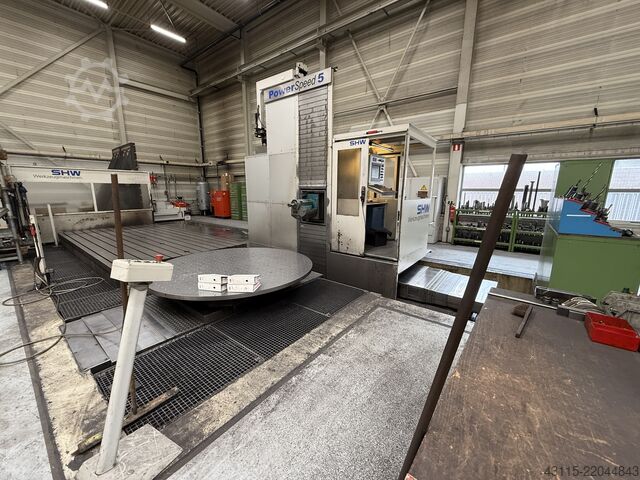 CNC-vloertype bedfreesmachine SHW PS 5 (Powerspeed 5)