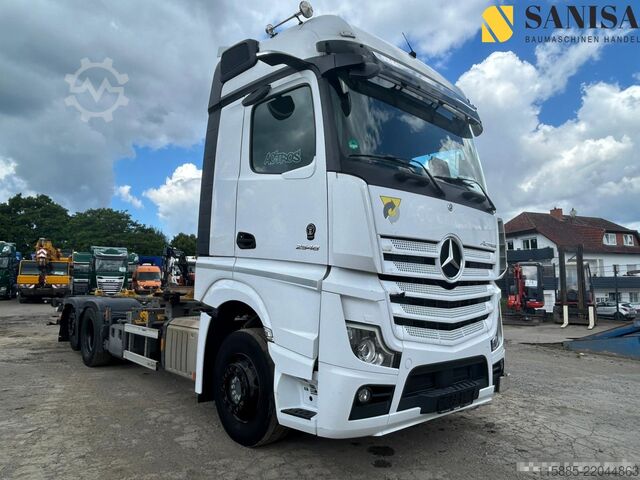 Wissellaadbak vrachtwagen Mercedes-Benz Actros 2548/Angel Mirror/TÜV:01.27/Xenon