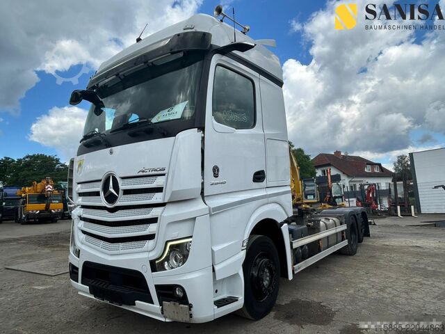 Wissellaadbak vrachtwagen Mercedes-Benz Actros 2548/Angel Mirror/TÜV:01.27/Xenon