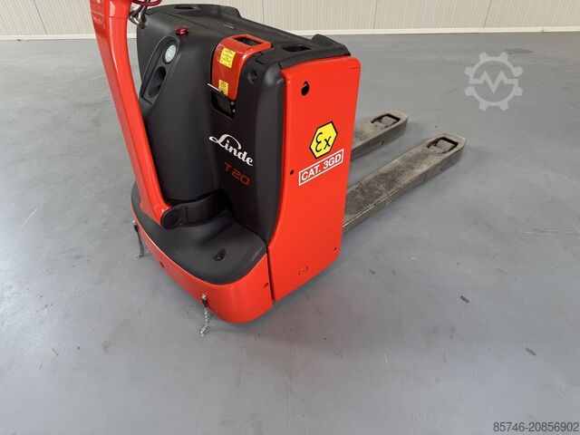 T 20 * DEMO !! Atex Proplan EX 3GD / Zone 2 & 22 !! Tilting Forks !! NEW battery !! LINDE T 20 * DEMO !! Atex Proplan EX 3GD / Zone 2 & 22 !! Tilting Forks !! NEW battery !!