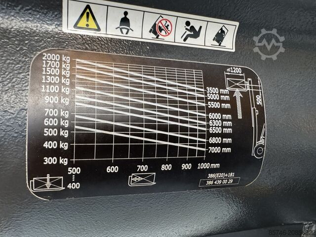 E 20 L - 386 / 02 Evo - Atex Proplan EX 2GD / Zone 1 - 21 - 22 * Triplex FFL !! NEW battery !! LINDE E 20 L - 386 / 02 Evo - Atex Proplan EX 2GD / Zone 1 - 21 - 22 * Triplex FFL !! NEW battery !!