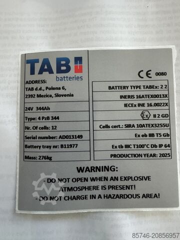LPE 200 - Atex Pyroban EX 3D / Zone 22 !! NEW battery !! TOYOTA LPE 200 - Atex Pyroban EX 3D / Zone 22 !! NEW battery !!