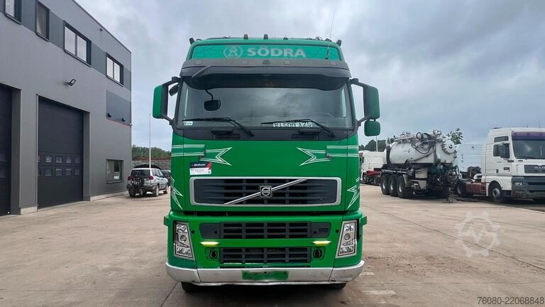 Șasiu cu cabină Volvo FH 520 (6X4 / LONG CHASSIS / FRONT STEEL)