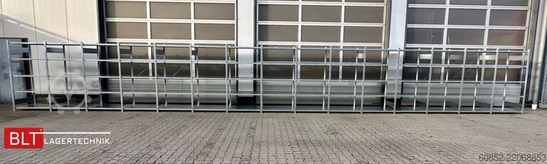 Modulaire plank ca. 60,06 lfm. Fachbodenregale META H: 200 cm T: 60 cm , 150 kg pro Ebene