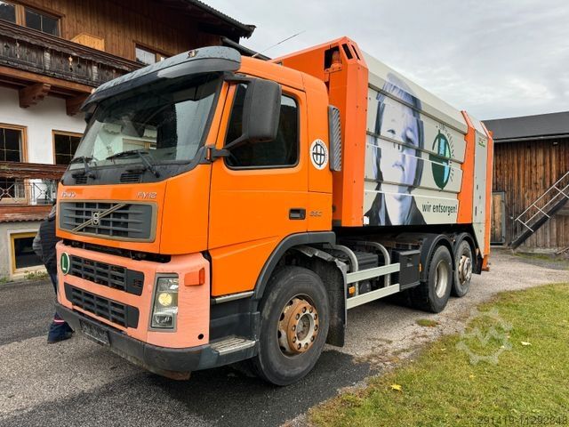 Vuilniswagen VOLVO FM 12 380 R 6x2 Lift / Nachlaufachse Bj 2005