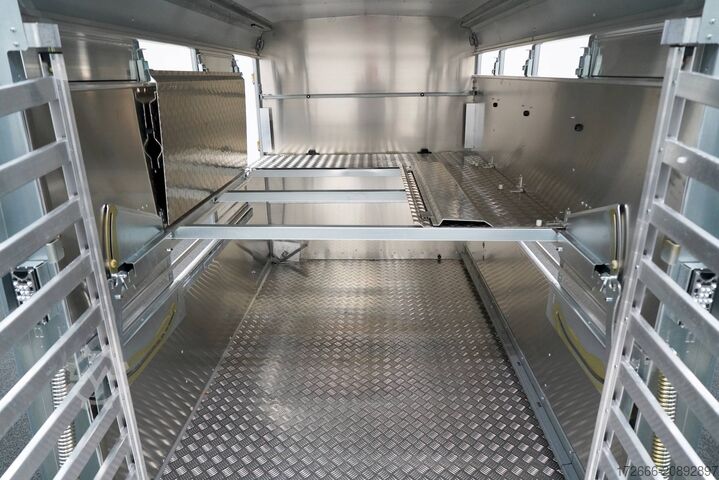 Veewagen Ifor Williams TA5 | 8x6 | DOPPELSTOCK 241X156X183CM VIEHANHÄNGER | 2X LÜFTUNG