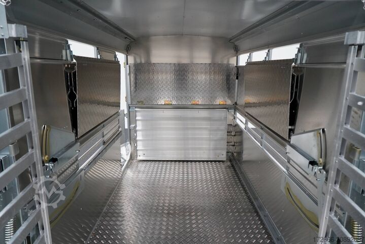 Veewagen Ifor Williams TA5 | 8x6 | DOPPELSTOCK 241X156X183CM VIEHANHÄNGER | 2X LÜFTUNG