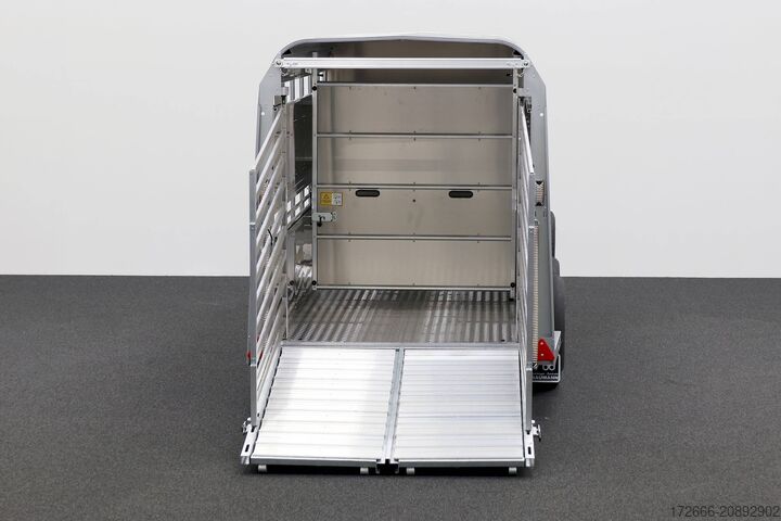 Veewagen Ifor Williams TA5 HD | 12x6 | RAMPE-/TÜR-KOMBI 372X156X183CM VIEHANHÄNGER | 2X LÜFTUNG