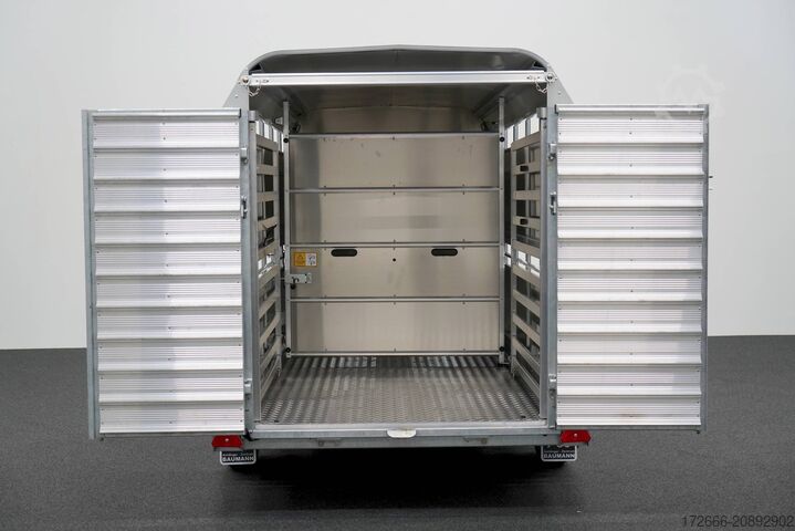 Veewagen Ifor Williams TA5 HD | 12x6 | RAMPE-/TÜR-KOMBI 372X156X183CM VIEHANHÄNGER | 2X LÜFTUNG
