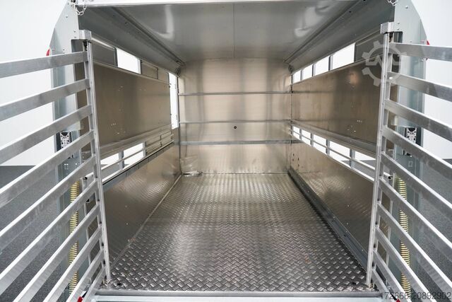 Hayvan taşıma römorku Ifor Williams TA510 | 10x6 | RAMPE-/TÜR-KOMBI 311X178X183CM VIEHANHÄNGER | 2X LÜFTUNG