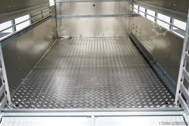 Hayvan taşıma römorku Ifor Williams TA510 | 10x6 | RAMPE-/TÜR-KOMBI 311X178X183CM VIEHANHÄNGER | 2X LÜFTUNG