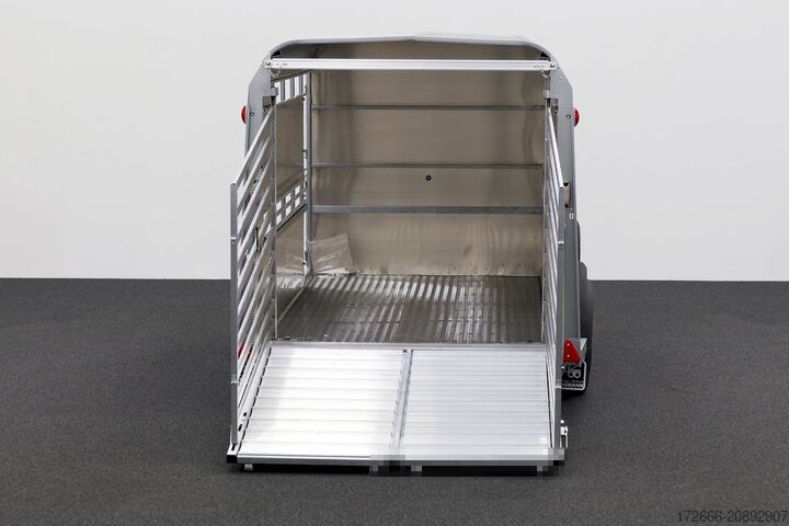Veewagen Ifor Williams TA510 | 10x6 | RAMPE-/TÜR-KOMBI 311X178X183CM VIEHANHÄNGER | 2X LÜFTUNG