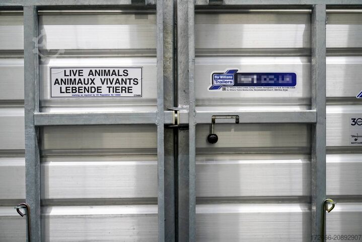 Veewagen Ifor Williams TA510 | 10x6 | RAMPE-/TÜR-KOMBI 311X178X183CM VIEHANHÄNGER | 2X LÜFTUNG