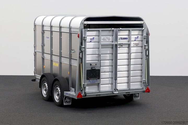 Veewagen Ifor Williams TA510 | 10x6 | RAMPE-/TÜR-KOMBI 311X178X183CM VIEHANHÄNGER | 2X LÜFTUNG