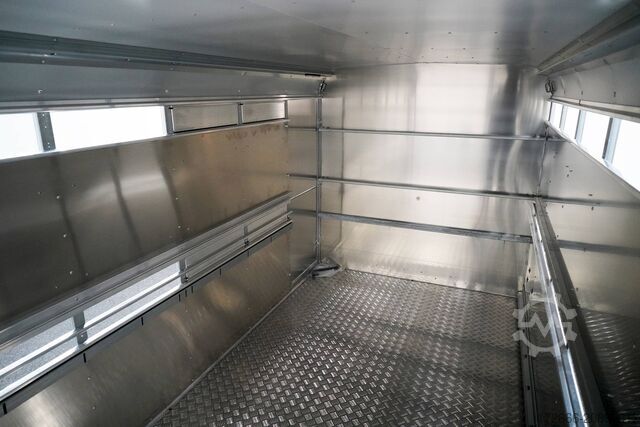 Hayvan taşıma römorku Ifor Williams TA510 | 14x6 | RAMPE-/TÜR-KOMBI 434X178X183CM VIEHANHÄNGER | 2X LÜFTUNG