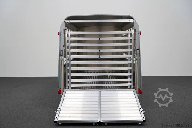 Hayvan taşıma römorku Ifor Williams TA510 | 14x6 | RAMPE-/TÜR-KOMBI 434X178X183CM VIEHANHÄNGER | 2X LÜFTUNG