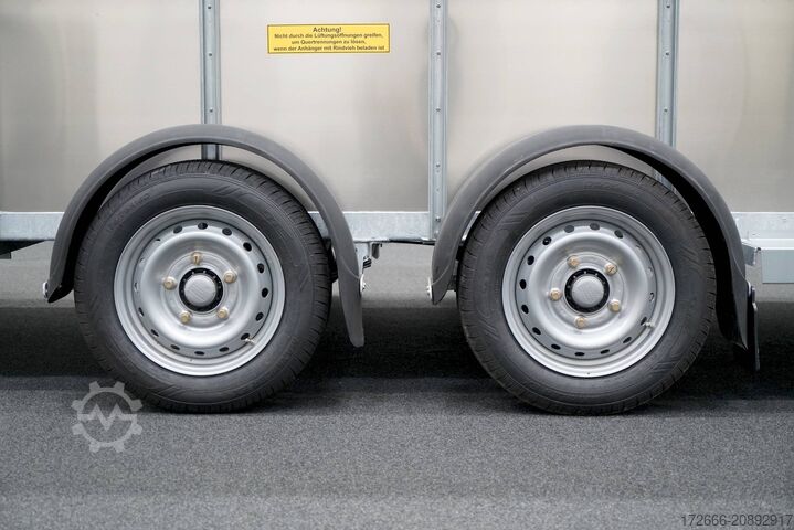 Veewagen Ifor Williams TA510 | 14x6 | RAMPE-/TÜR-KOMBI 434X178X183CM VIEHANHÄNGER | 2X LÜFTUNG