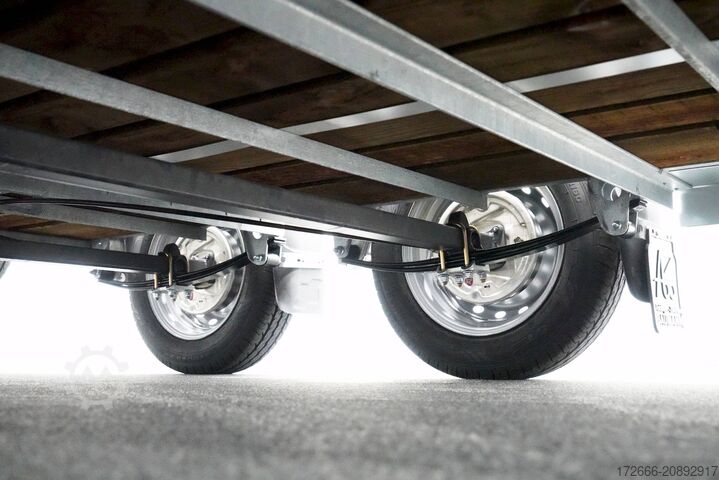Veewagen Ifor Williams TA510 | 14x6 | RAMPE-/TÜR-KOMBI 434X178X183CM VIEHANHÄNGER | 2X LÜFTUNG