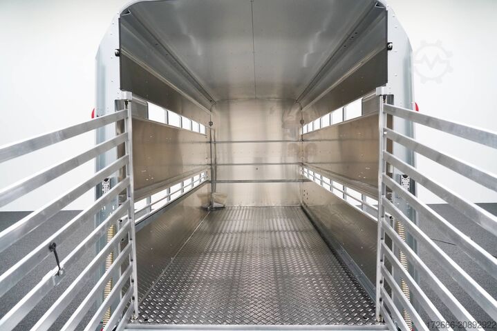 Veewagen Ifor Williams TA510 | 14x7 | RAMPE-/TÜR-KOMBI 434X178X214CM VIEHANHÄNGER | 2X LÜFTUNG