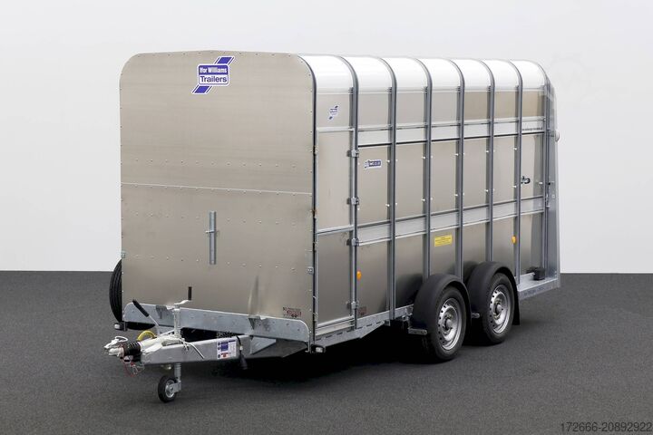 Veewagen Ifor Williams TA510 | 14x7 | RAMPE-/TÜR-KOMBI 434X178X214CM VIEHANHÄNGER | 2X LÜFTUNG