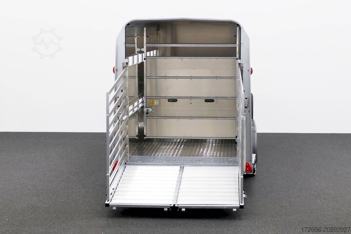 Veewagen Ifor Williams TA510GT | 16x7 | TANK | RAMPE-/TÜR-KOMBI 497X178X214CM VIEHANHÄNGER | 2X LÜFTUNG
