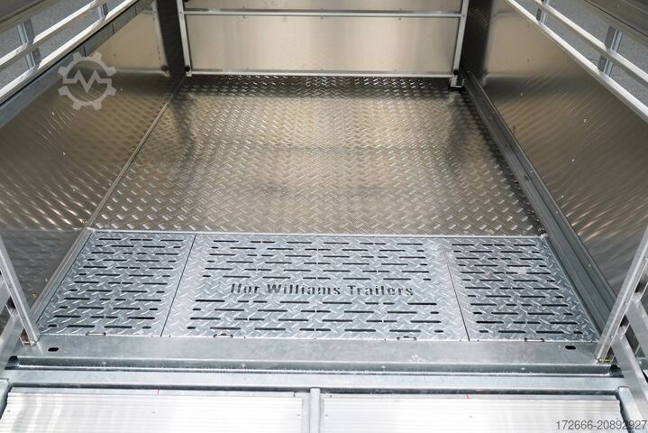 Veewagen Ifor Williams TA510GT | 16x7 | TANK | RAMPE-/TÜR-KOMBI 497X178X214CM VIEHANHÄNGER | 2X LÜFTUNG