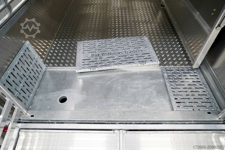 Veewagen Ifor Williams TA510GT | 16x7 | TANK | RAMPE-/TÜR-KOMBI 497X178X214CM VIEHANHÄNGER | 2X LÜFTUNG