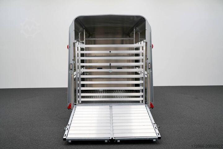 Veewagen Ifor Williams TA510GT | 16x7 | TANK | RAMPE-/TÜR-KOMBI 497X178X214CM VIEHANHÄNGER | 2X LÜFTUNG