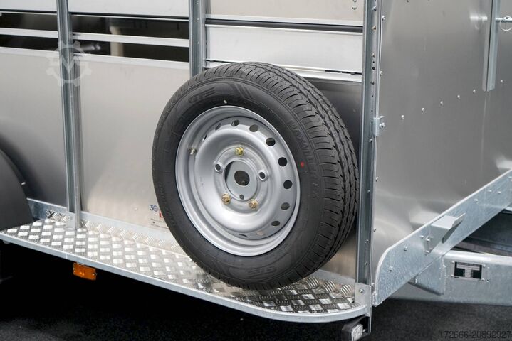 Veewagen Ifor Williams TA510GT | 16x7 | TANK | RAMPE-/TÜR-KOMBI 497X178X214CM VIEHANHÄNGER | 2X LÜFTUNG