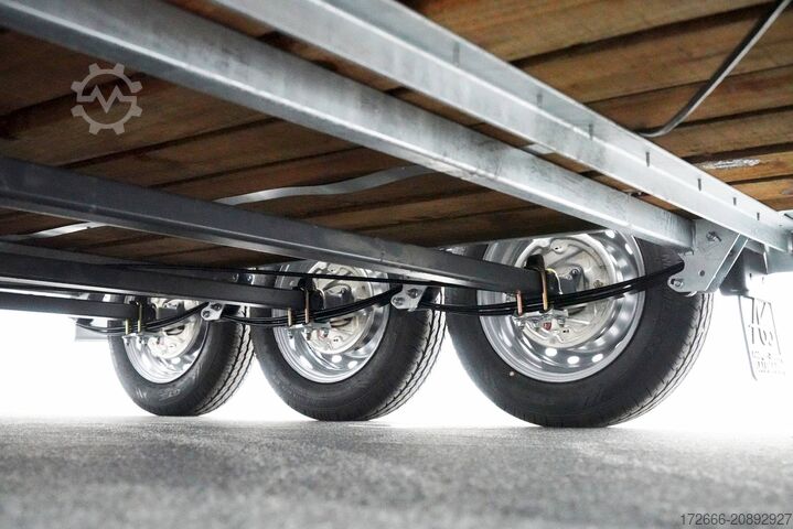 Veewagen Ifor Williams TA510GT | 16x7 | TANK | RAMPE-/TÜR-KOMBI 497X178X214CM VIEHANHÄNGER | 2X LÜFTUNG