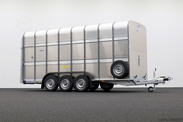 Veewagen Ifor Williams TA510GT | 16x7 | TANK | RAMPE-/TÜR-KOMBI 497X178X214CM VIEHANHÄNGER | 2X LÜFTUNG
