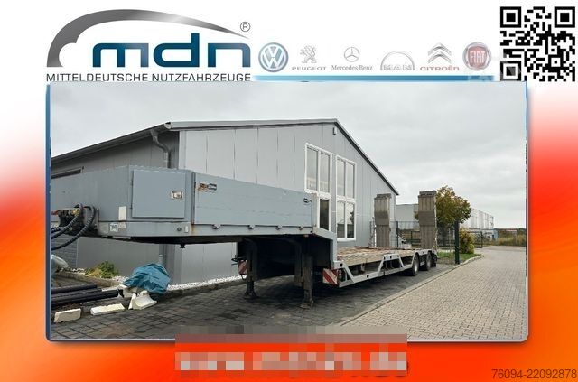 Dieplader oplegger MEUSBURGER MTS-2 Tieflader RADMULDEN