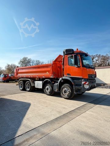 Driezijdige kipper MERCEDES-BENZ Arocs 4142 8x4 MEILLER Kipper Bordmatik