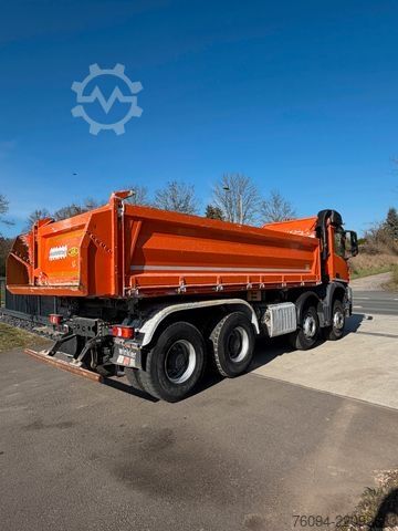 Driezijdige kipper MERCEDES-BENZ Arocs 4142 8x4 MEILLER Kipper Bordmatik
