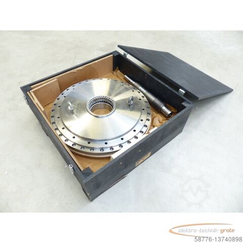 Componente  Gleason-Pfauter 0/360.10.133.01 Schneckenrad u. Schneckenwelle - ! -