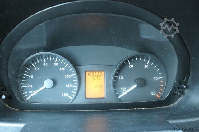 Vrachtwagen met bakwagen mercedes-benz SPRINTER 310 CDI MAXI EURO-5 KOFFER REGALE KAMERA DURCHGANG