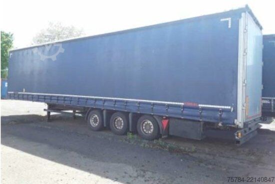Nyitott ponyvás félpótkocsi KöGEL MEGA S24-1,15 13.620MM, SAF, LIFT,  MIETKAUF MöGLICH