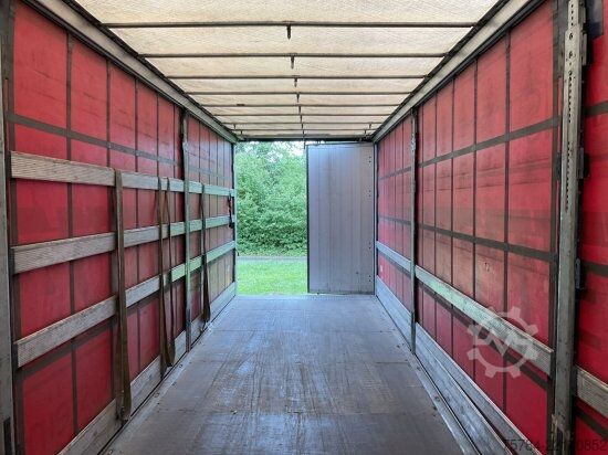 Nyitott ponyvás félpótkocsi SCHMITZ CURTAINSIDER SCS 24/L, PK, LIFT, ALU, TOP!!  MIETKAUF MGL.