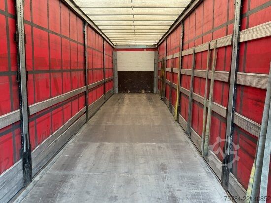 Nyitott ponyvás félpótkocsi SCHMITZ CURTAINSIDER SCS 24/L, PK, LIFT, ALU, TOP!!  MIETKAUF MGL.