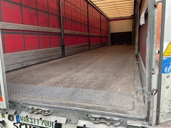 Nyitott ponyvás félpótkocsi SCHMITZ CURTAINSIDER SCS 24/L, PK, LIFT, ALU, TOP!!  MIETKAUF MGL.
