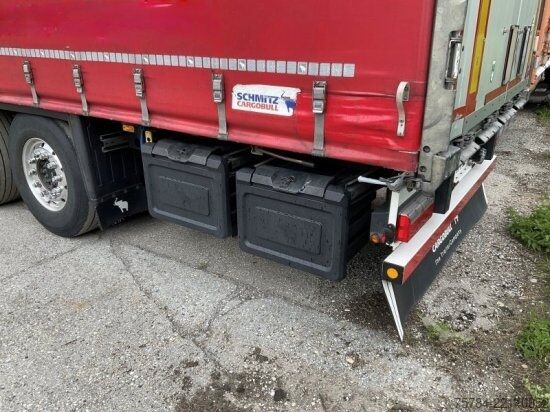 Nyitott ponyvás félpótkocsi SCHMITZ CURTAINSIDER SCS 24/L, PK, LIFT, ALU, TOP!!  MIETKAUF MGL.