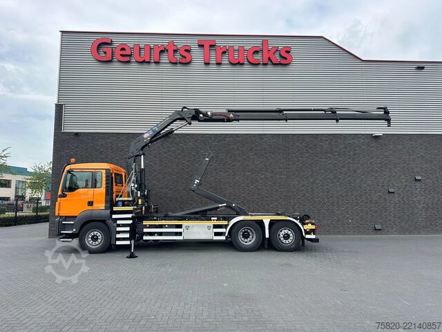 Kampókaros rendszer MAN TGS 26.420 6X2 MET HMF KRAAN +VDL HAAKARM/HAKEN...