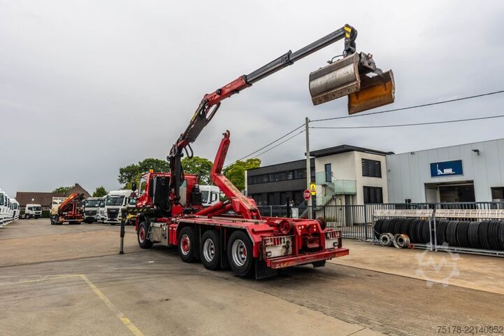 Sistema de braço de gancho DAF CF 440 FAK-8x2 + Palfinger Epsilon Q180 Z95TR
