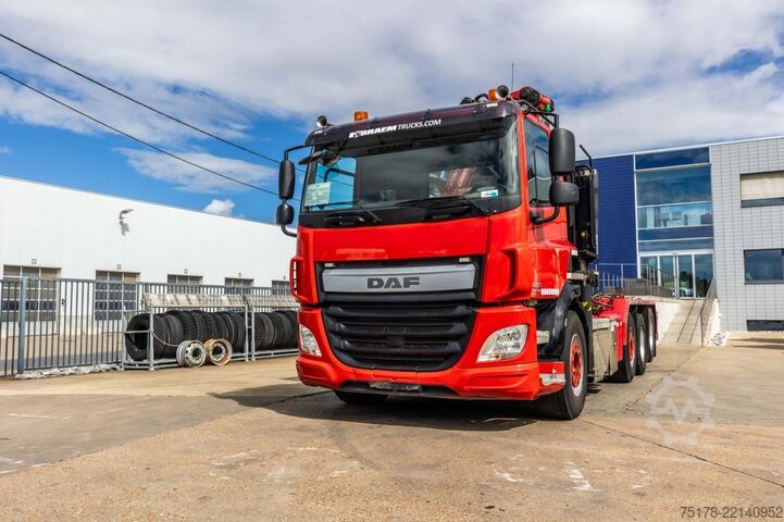 Sistema de braço de gancho DAF CF 440 FAK-8x2 + Palfinger Epsilon Q180 Z95TR